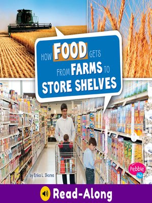 cover image of How Food Gets from Farms to Store Shelves
